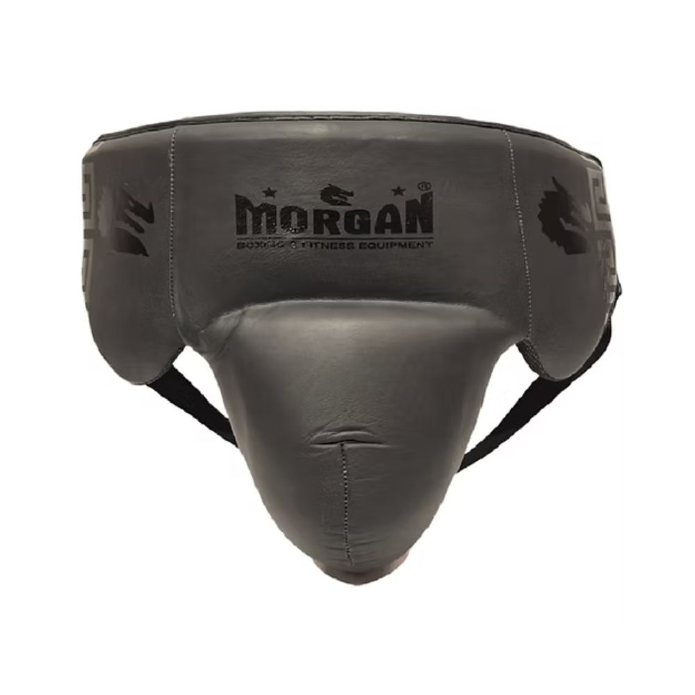 MORGAN B2 BOMBER LEATHER GROIN GUARD-LRG