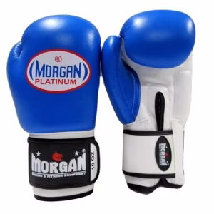 MORGAN V2 PLATINUM LEATHER SPARRING GLOVES (16oz)