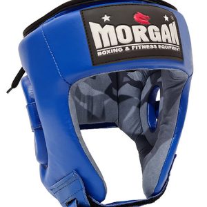 MORGAN V2 PLATINUM OPEN FACE LEATHER HEAD GUARD SM/MED/LRG/EXTRA LARGE