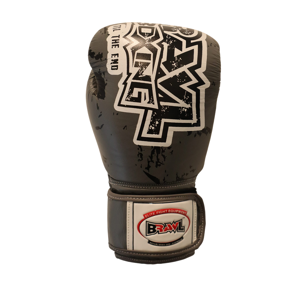 BRAWL Pro Series Premium Cowhide Leather Boxing Gloves