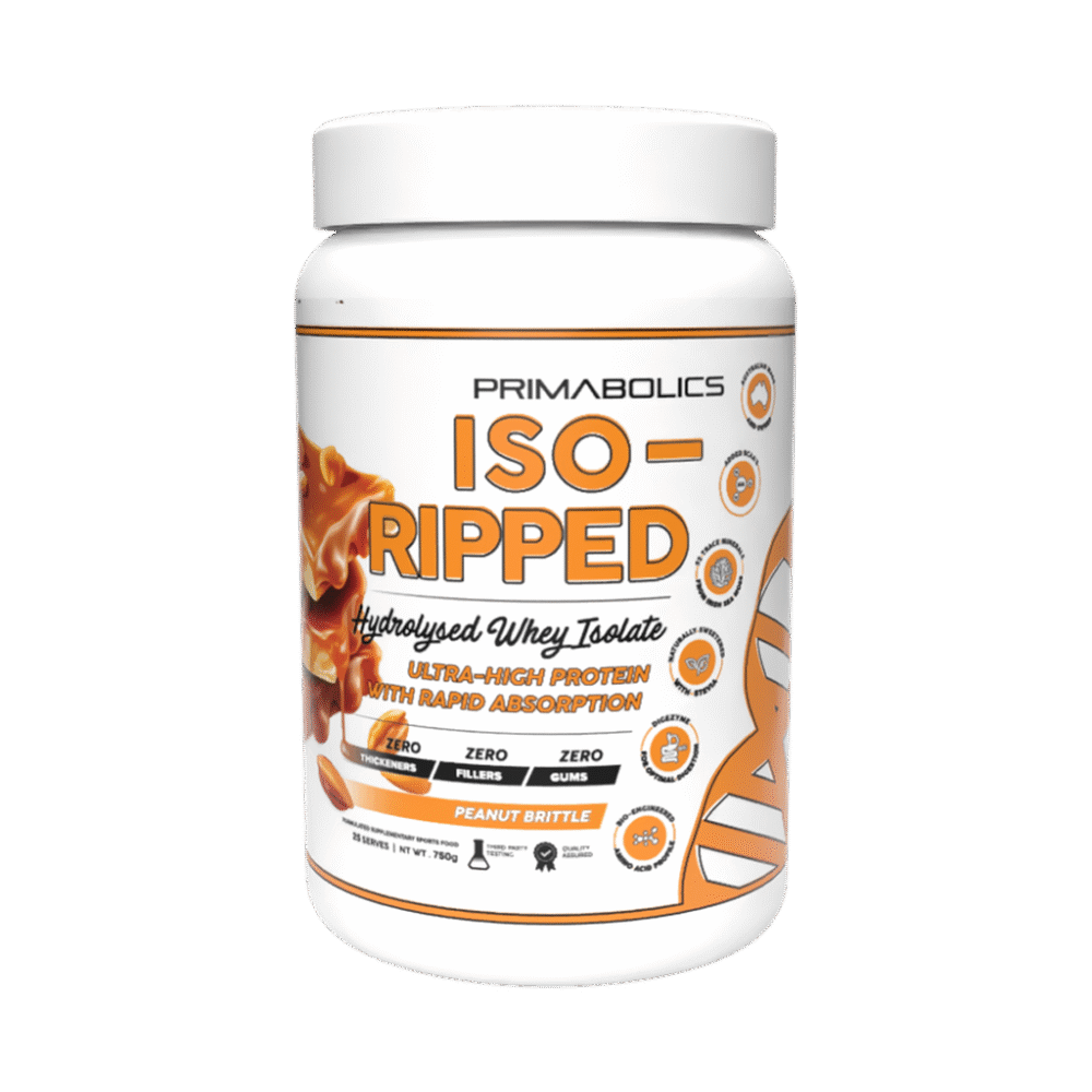 ISO-RIPPED NATURALLY SWEETENED WHEY PROTEIN ISOLATE 750g