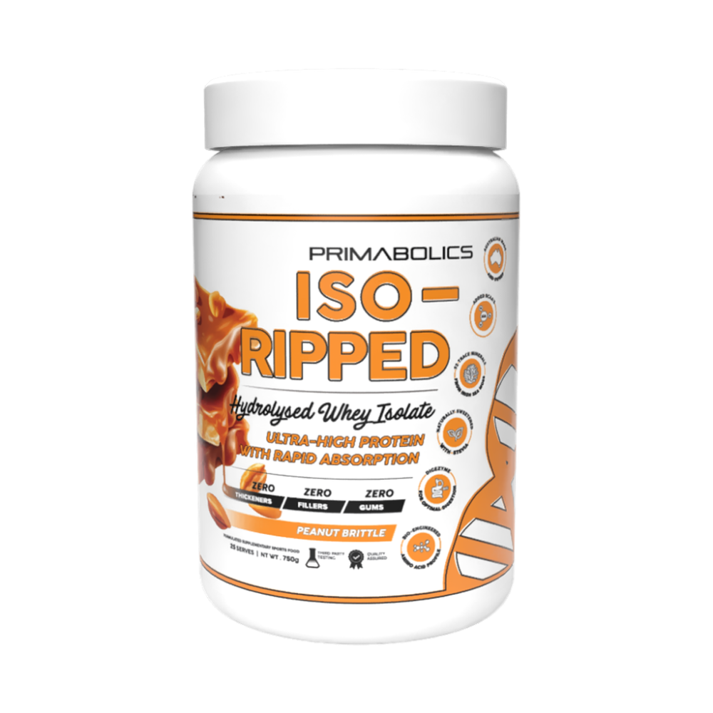 ISO-RIPPED NATURALLY SWEETENED WHEY PROTEIN ISOLATE 750g